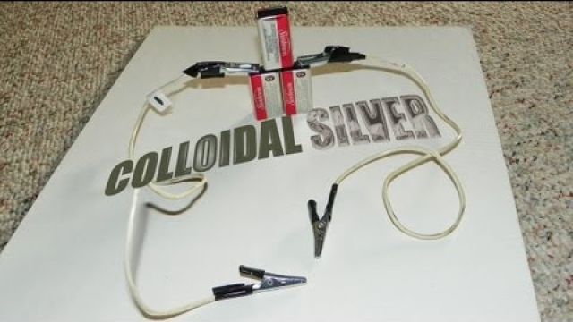 How To Make COLLOIDAL SILVER - The Easy Way